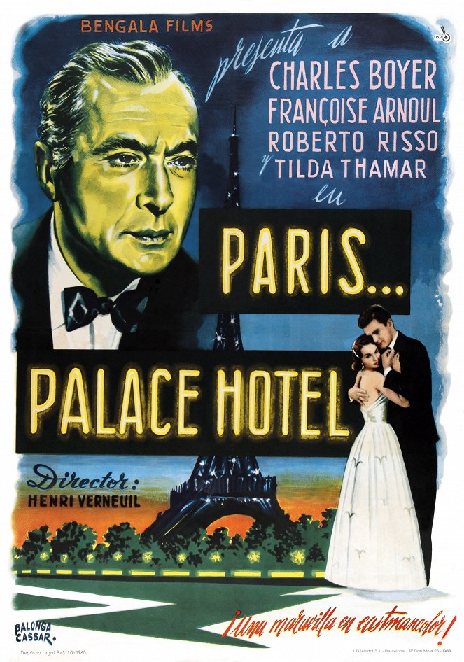 París… Palace Hotel - Carteles