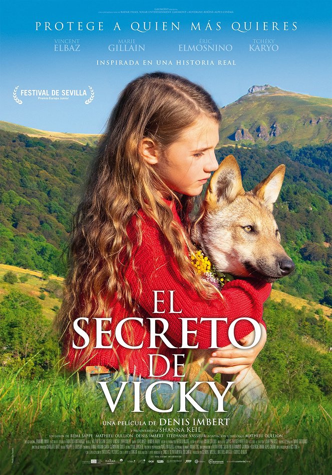 El secreto de Vicky - Carteles