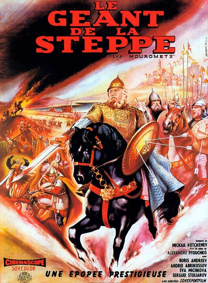 Le Géant de la steppe - Affiches