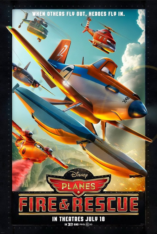 Planes 2: Redden & blussen - Posters