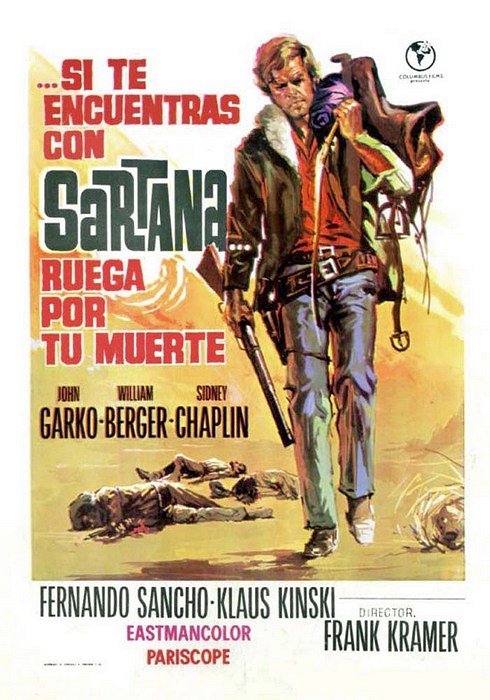 Si te encuentras con Sartana, ruega por tu muerte - Carteles