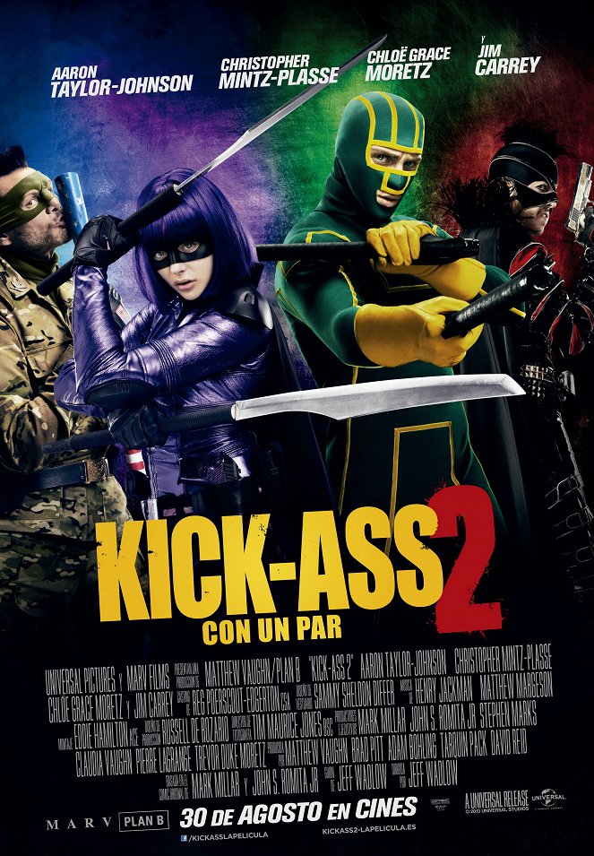 Kick-Ass 2: Con un par - Carteles