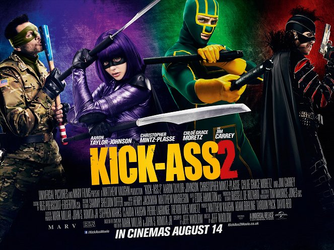 Kick-Ass 2: Agora é a Doer - Cartazes
