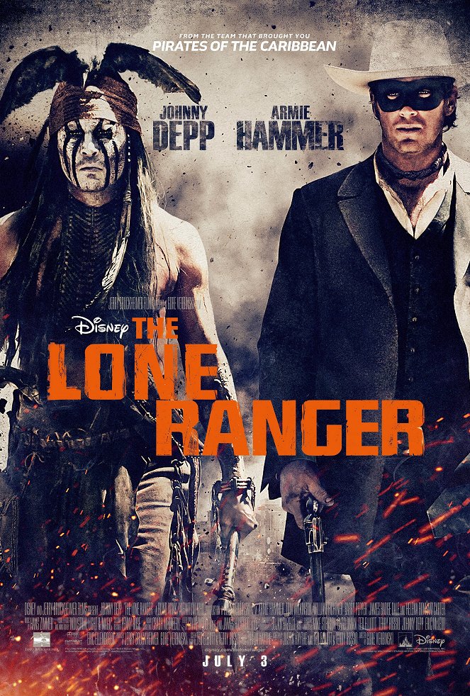 Lone Ranger, Naissance d'un héros - Affiches