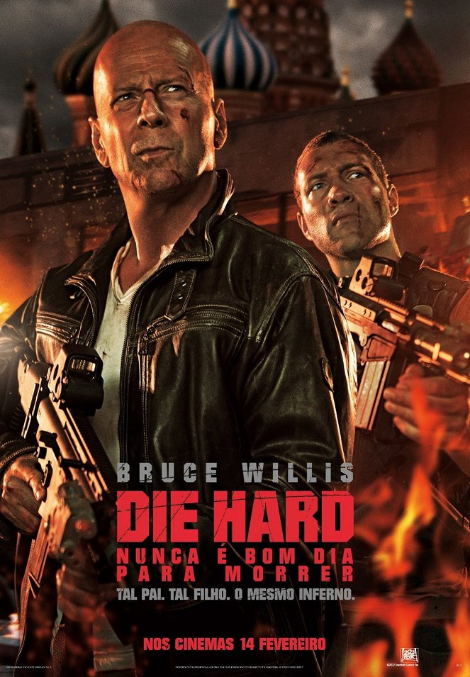 Die Hard: Nunca é Bom Dia para Morrer - Cartazes