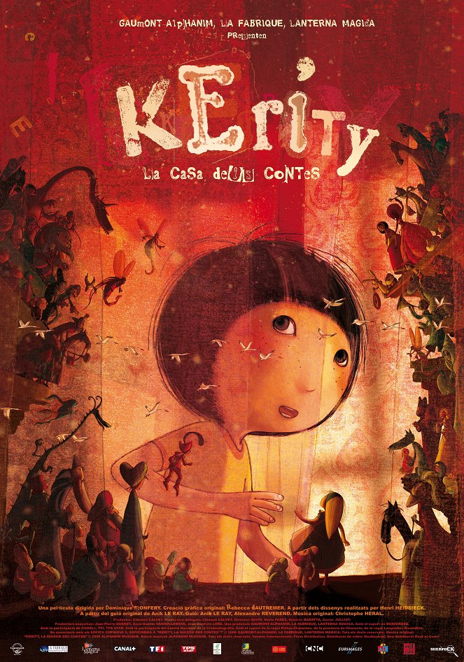 Kerity, la casa de los cuentos - Carteles