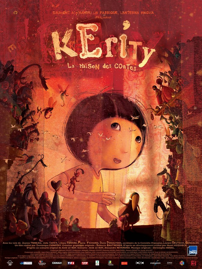 Kerity, la casa de los cuentos - Carteles