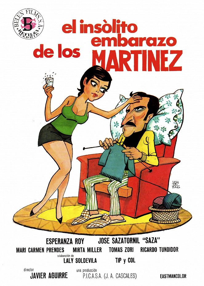 El insólito embarazo de los Martínez - Affiches