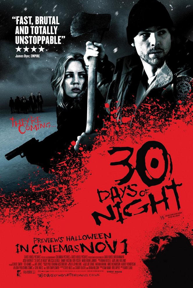 A sötétség 30 napja - Plakátok