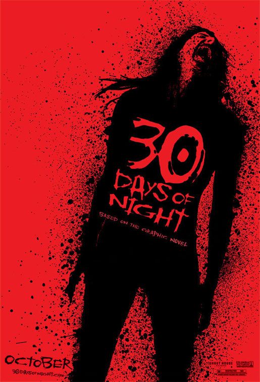 A sötétség 30 napja - Plakátok