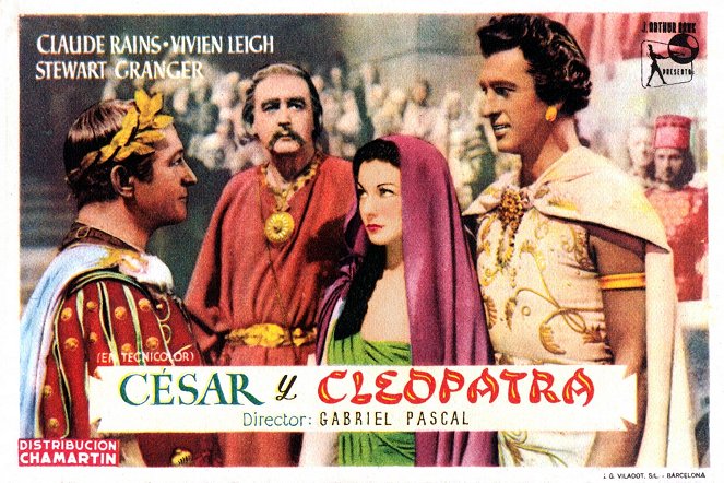 César y Cleopatra - Carteles