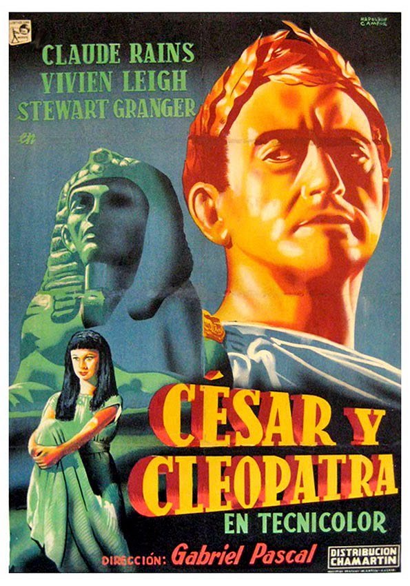 César y Cleopatra - Carteles