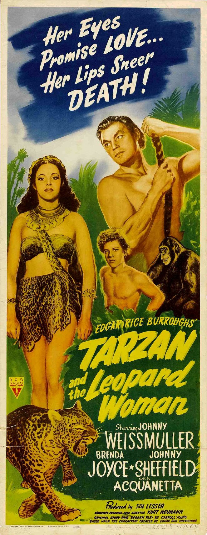 Tarzan and the Leopard Woman - Plakaty