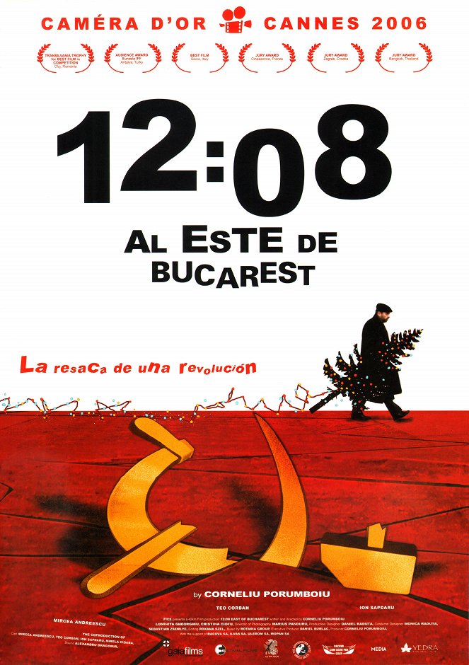 12:08 Al este de Bucarest - Carteles