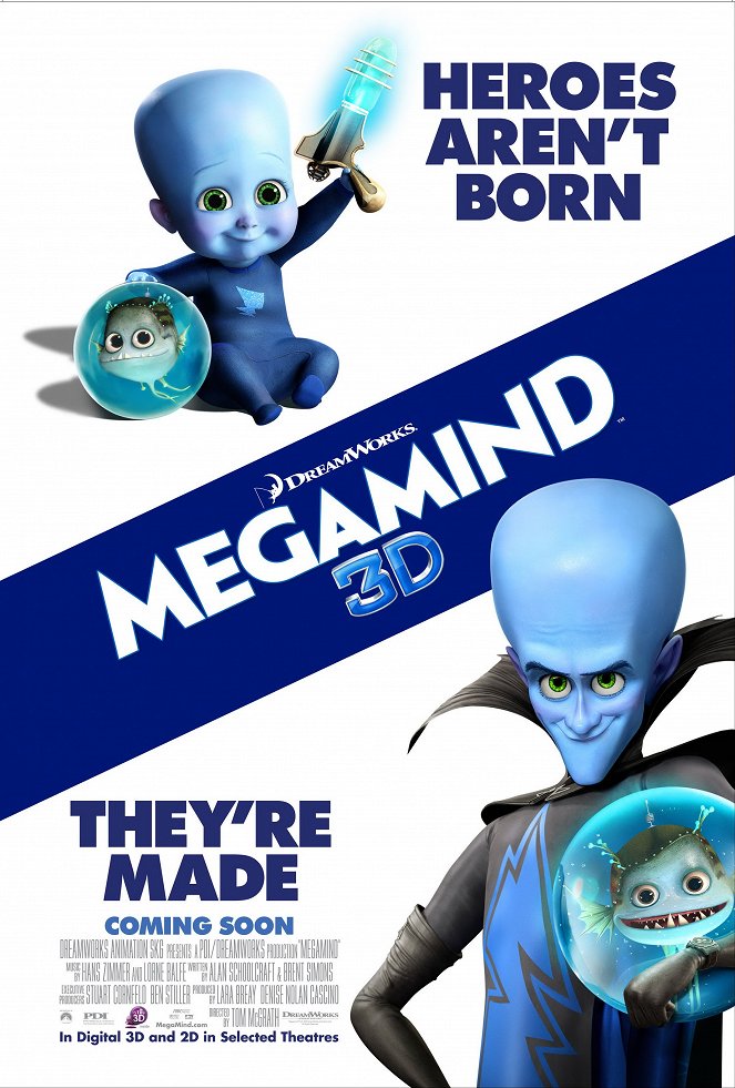 Megamind - Plakate