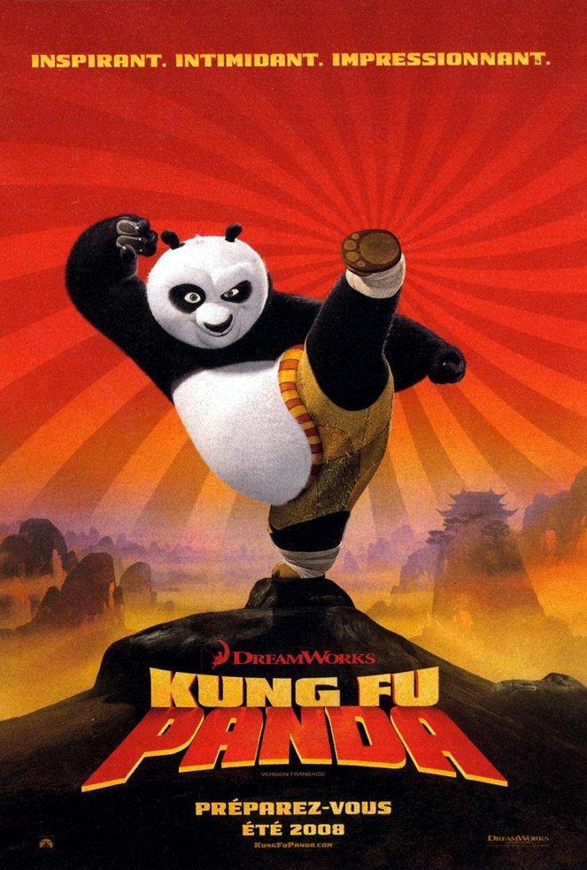 Kung Fu Panda - Affiches