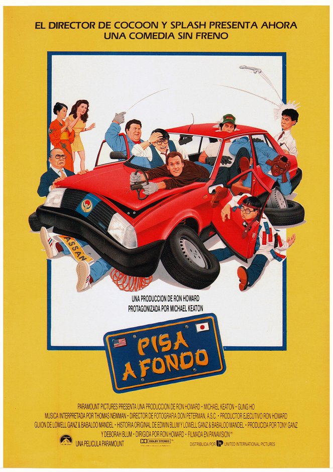 Pisa a fondo - Carteles