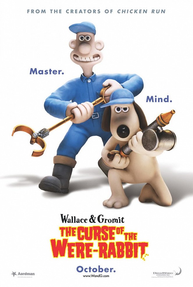 Wallace i Gromit: Klątwa królika - Plakaty