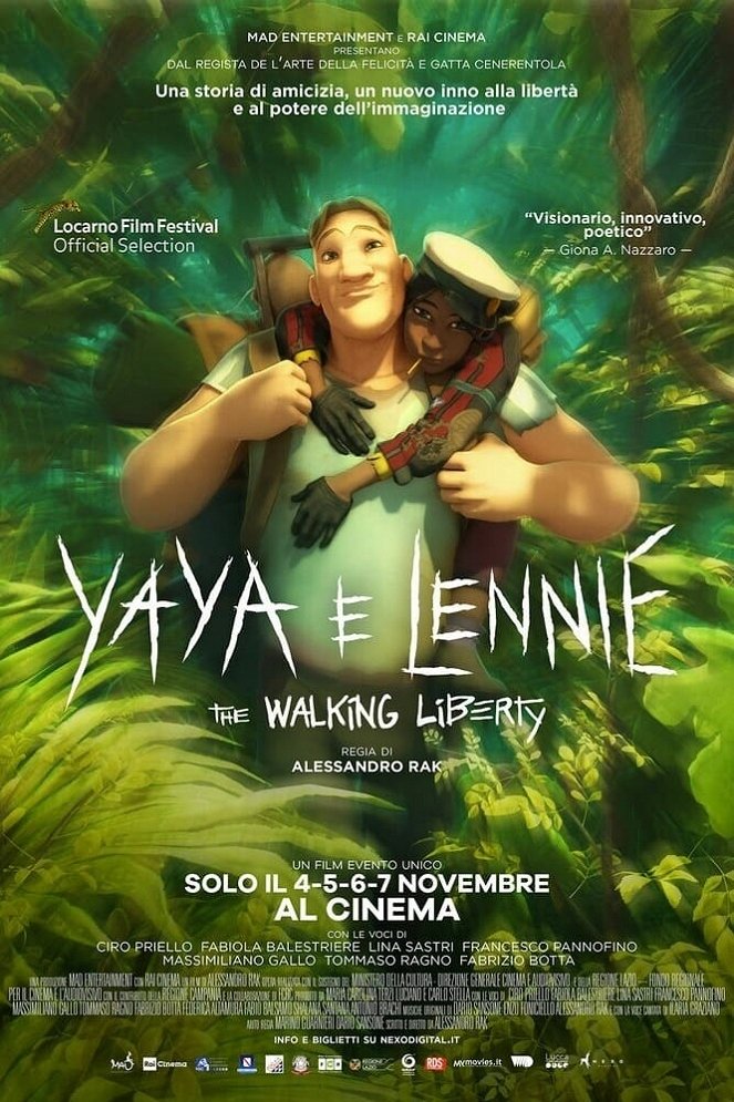 Yaya e Lennie – Kráčející Svoboda - Plakáty