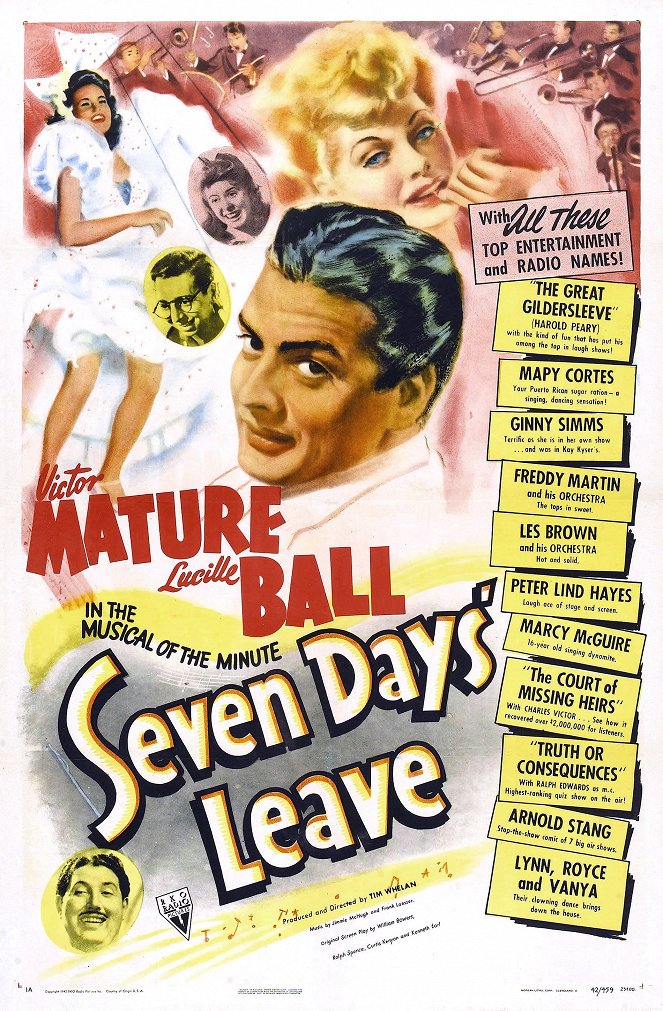 Seven Days' Leave - Plakáty