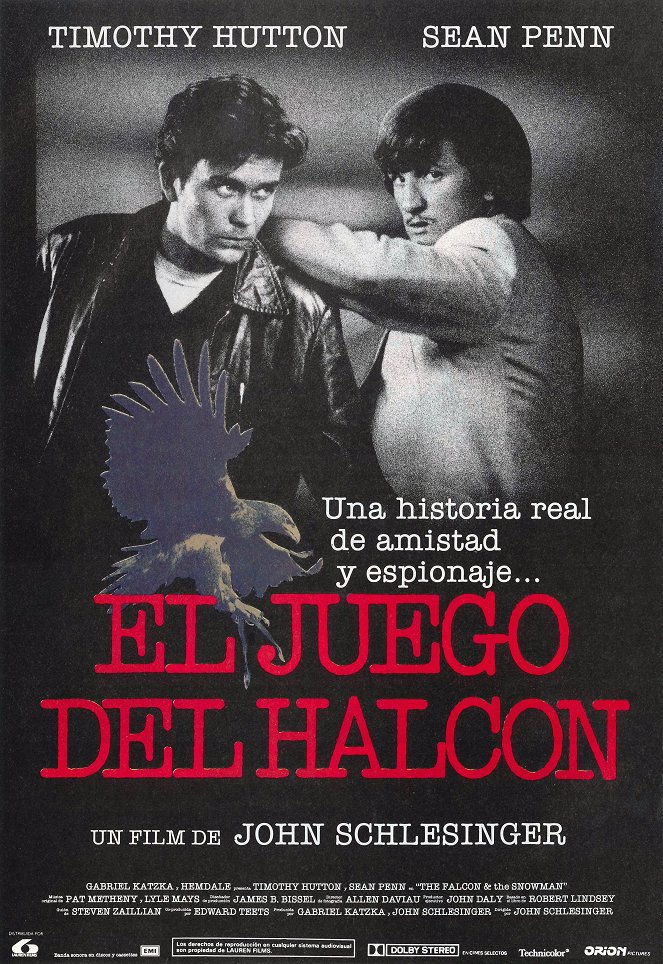 El juego del halcón - Carteles