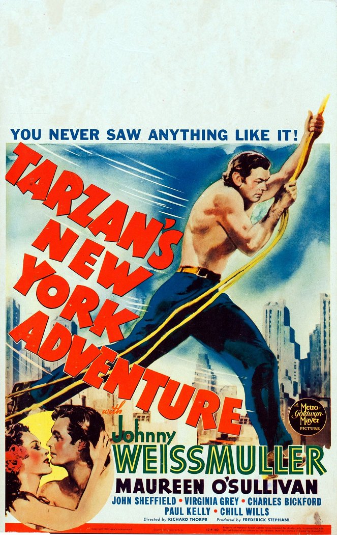 Tarzan em Nova Iorque - Cartazes