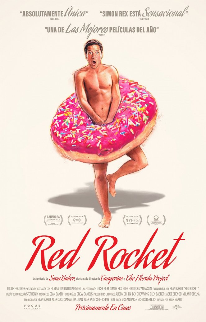 Red Rocket - Carteles