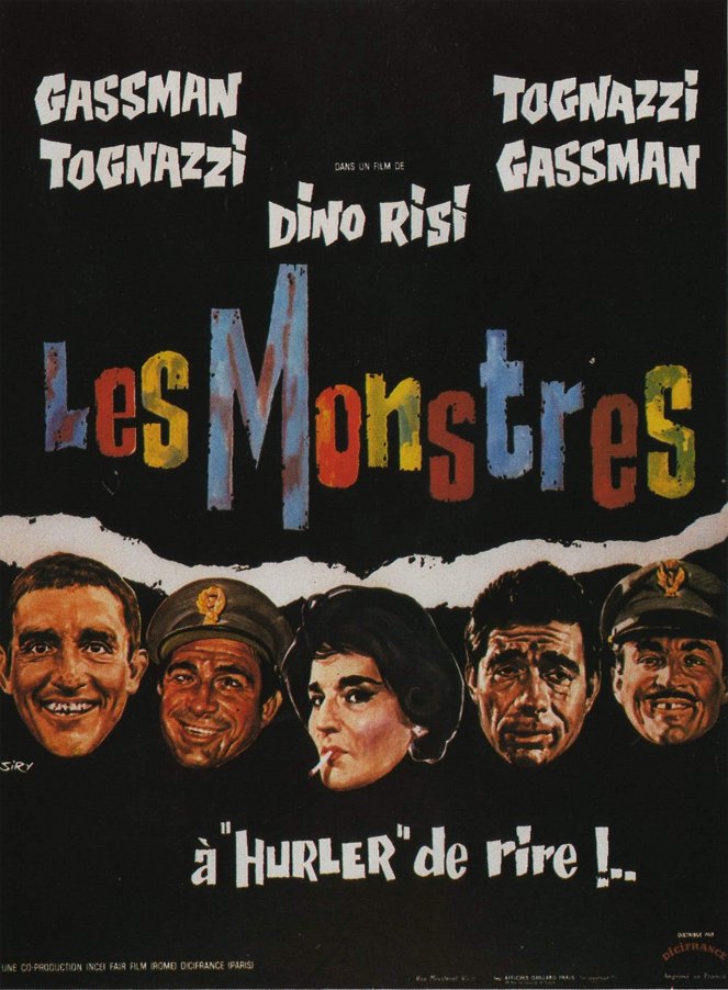 Os monstros - Cartazes