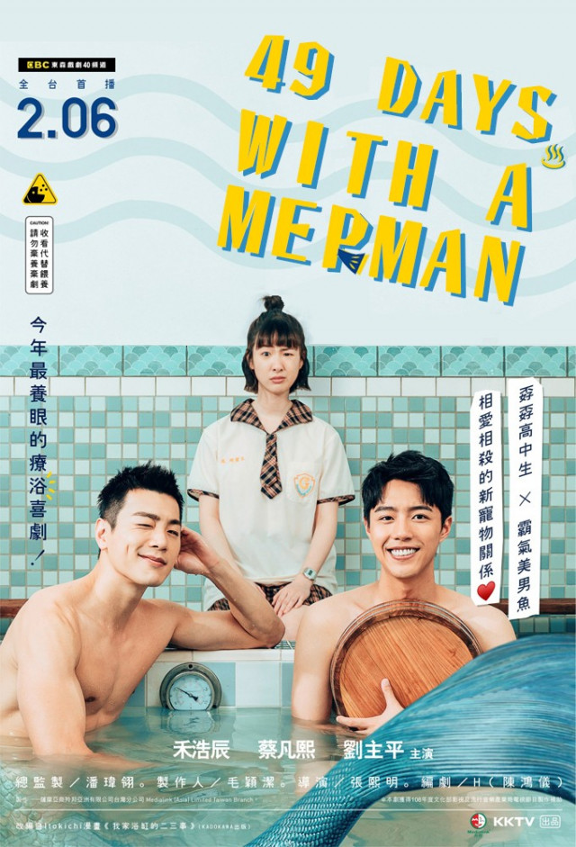 49 Days with a Merman - Plakate