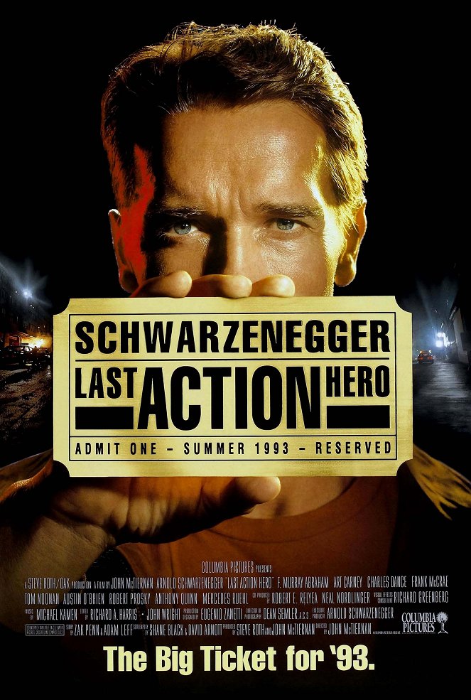 Poslední akční hrdina - Plakáty