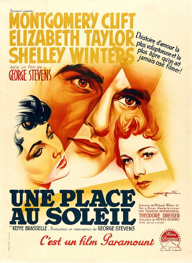 Une place au soleil - Affiches