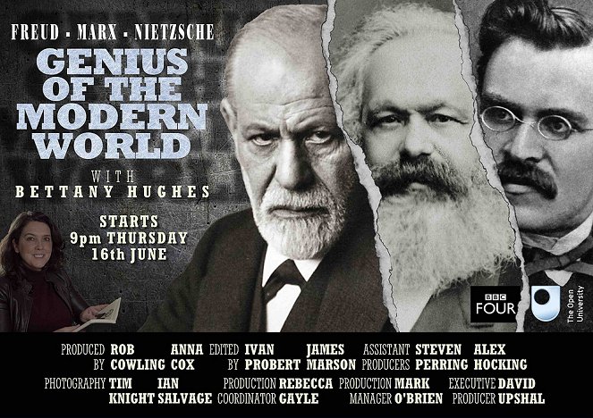 Marx, Nietzsche och Freud - Julisteet