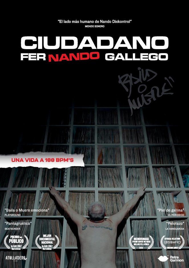 Ciudadano Fernando Gallego: Baila o Muere - Plakate