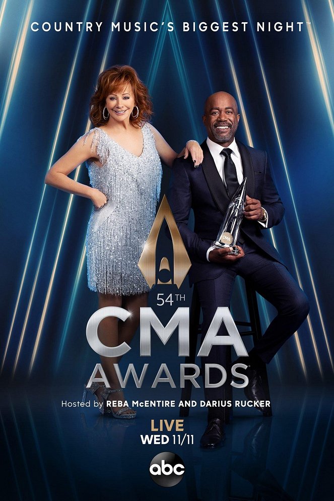 54th Annual CMA Awards - Plakaty