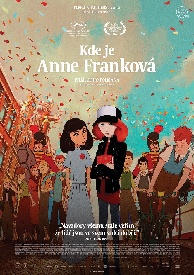 Kde je Anne Franková - Plakáty