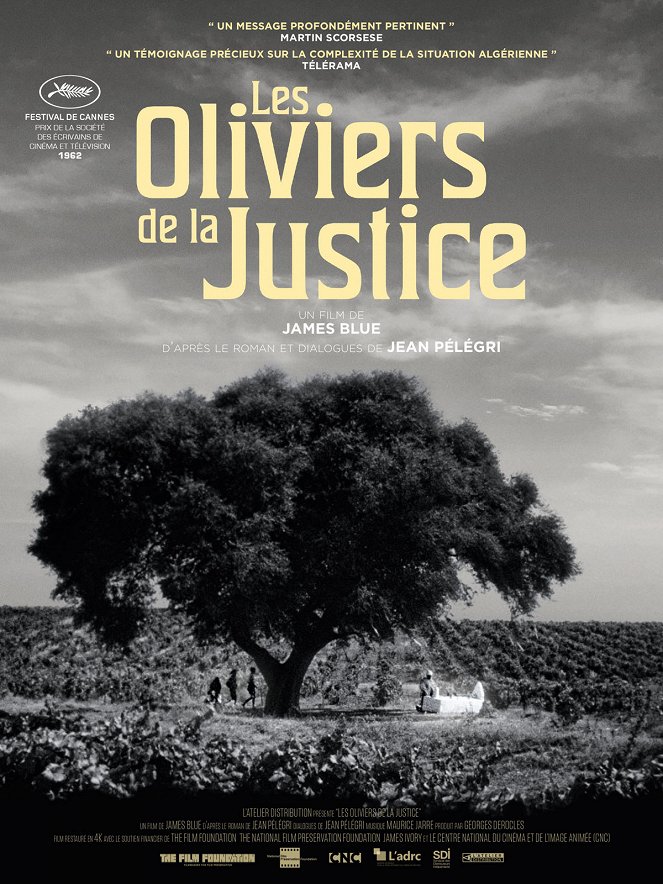 Les Oliviers de la justice - Plakátok
