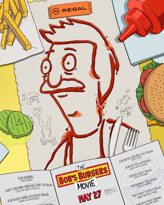 Bob's Burgers: O Filme - Cartazes