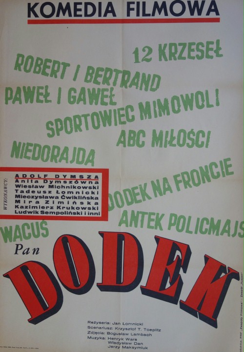 Pan Dodek - Carteles