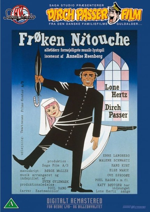 Frøken Nitouche - Plakátok