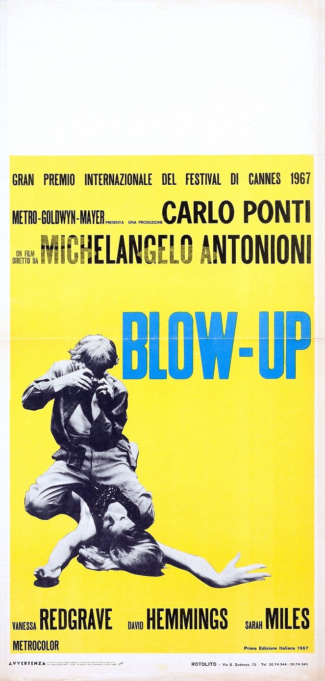 Blow-Up. Deseo de una mañana de verano - Carteles