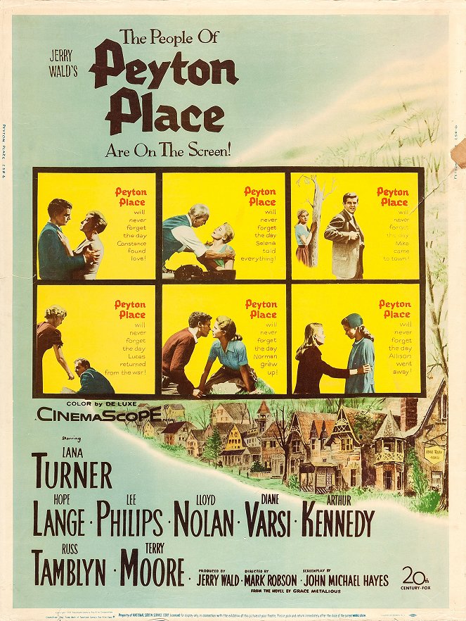 Peyton Place - Plakáty