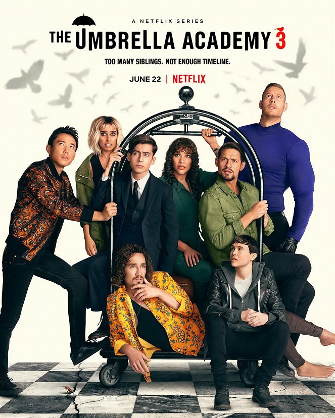 The Umbrella Academy - The Umbrella Academy - Season 3 - Julisteet