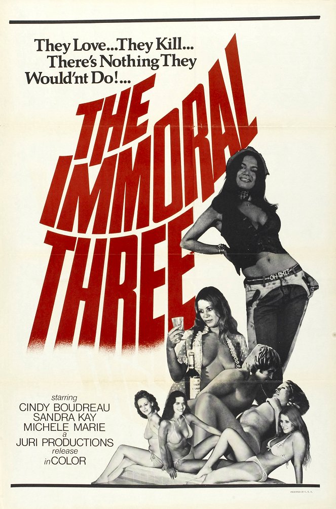 The Immoral Three - Cartazes