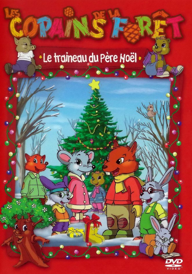 Les Copains de la foret - Les Copains de la foret - Le Traîneau du Père Noël - Plakaty