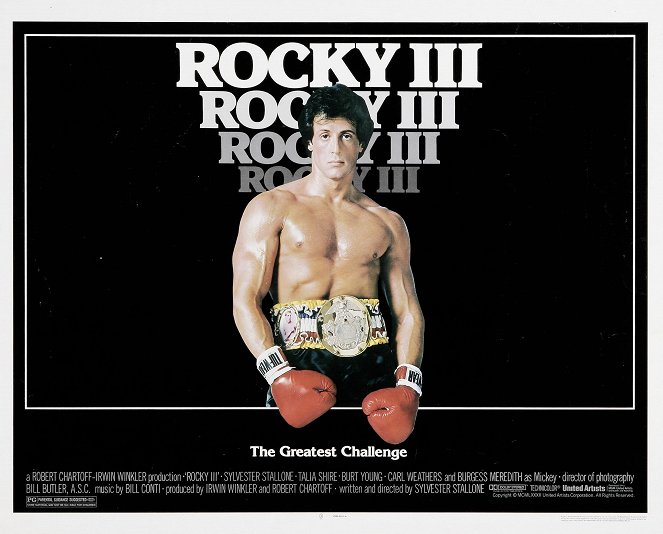 Rocky III - Affiches