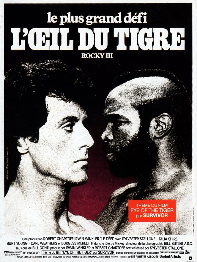 Rocky III - Affiches