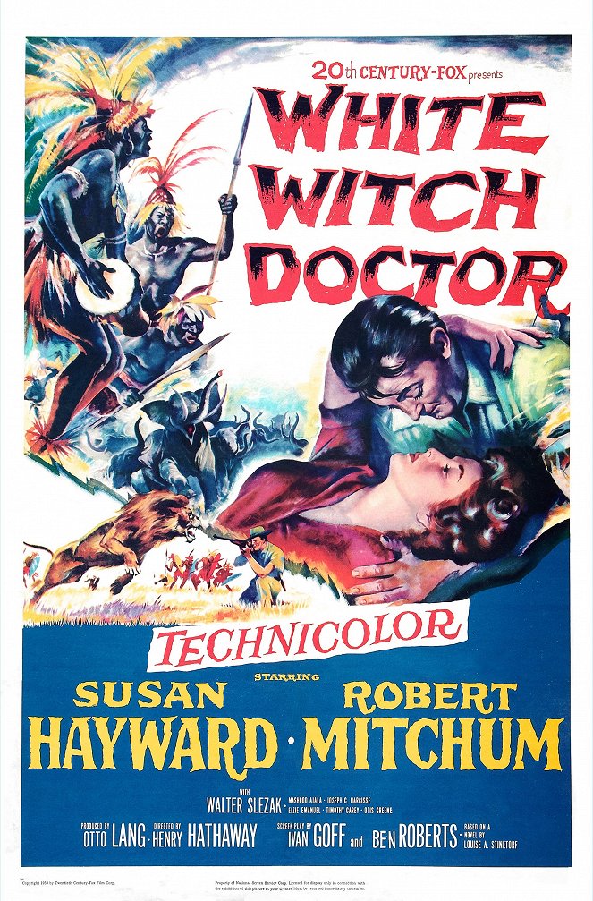 White Witch Doctor - Plakáty