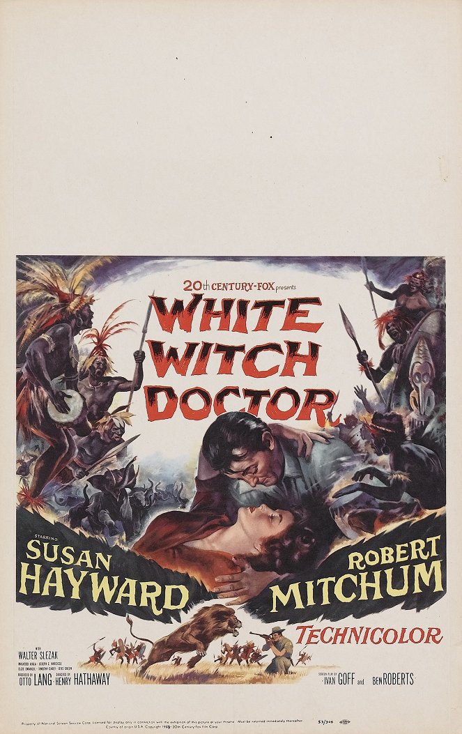 White Witch Doctor - Cartazes