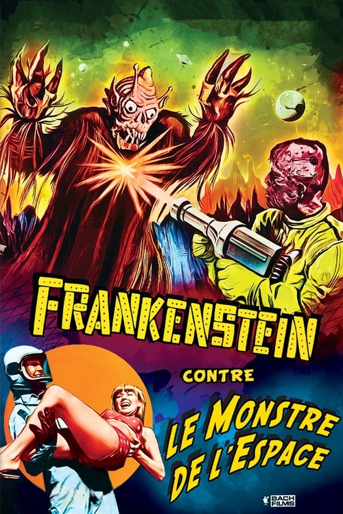 Frankenstein contre le monstre de l'espace - Affiches