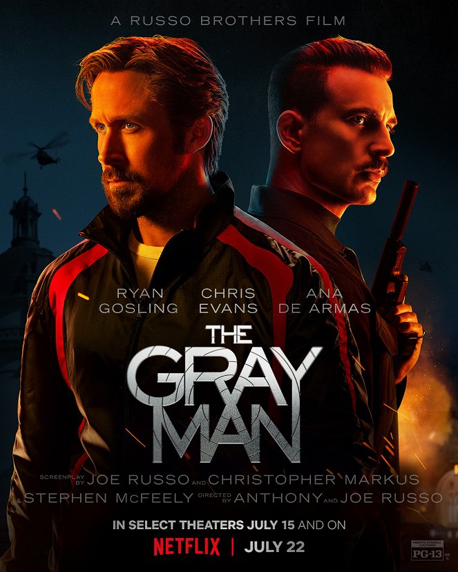 The Gray Man - Plakate